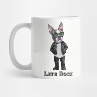 French Bulldog - let's Rock Mug